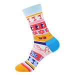 Customized OEM Best Novelty Funky Colorful Socks