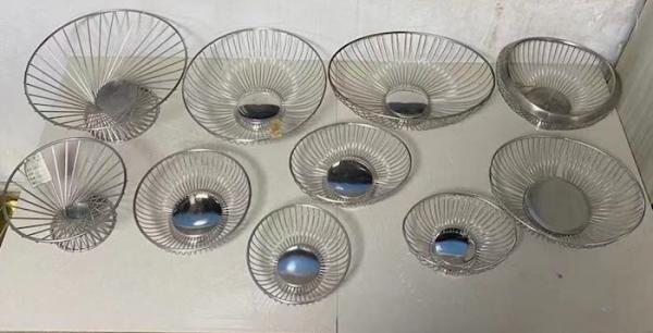 Quality Punch Press Stamping Fruit And Vegetable Wire Basket OEM Available for sale