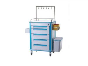 Wholesale Drug Deilvery Medical Equipment Trolley , Storage Box Medical Treatment Cart from china suppliers