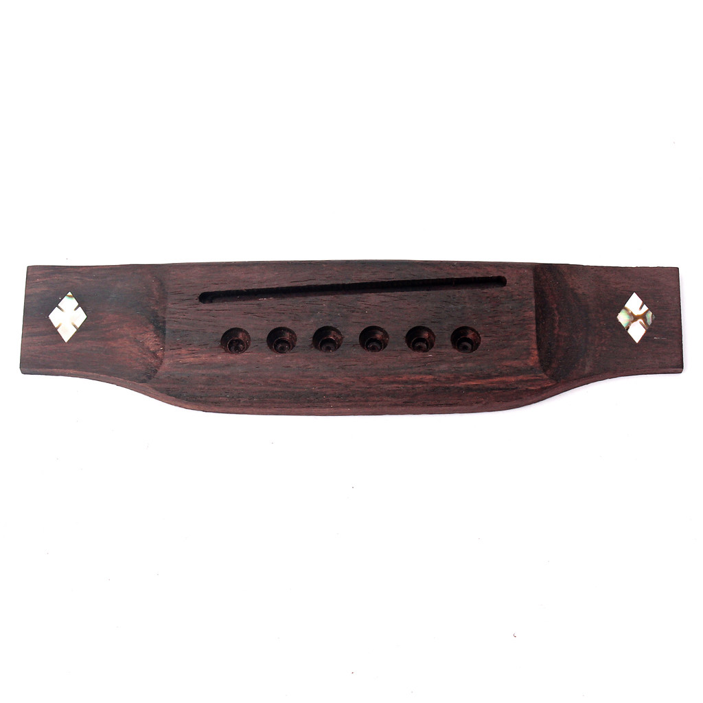 Six String Acoustic Guitar Bridge Slotted 72*3mm For All Types Of Guitars