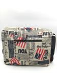 420D Polyester Travel Messenger Bag Pouch With Printing / Embroidery Logo