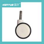 5 Inch Central Control Hospital Bed Casters Medical Dedicated White