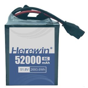 Wholesale Long-Lasting 52000mAh Semi-Solid State Battery with 51.8V Voltage and CAN Communication Port from china suppliers