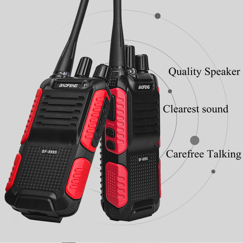 Baofeng 999S Long Range Walkie Talkie Single Band Two Way Radio Interphone