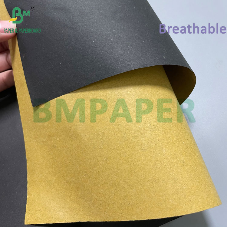 Breathable Waterproof 54G 56G Wax Coated Mango Protective Bag Yellow Outer Paper 