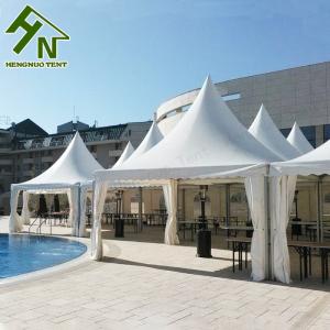 Wholesale PVC Fabric Luxury Pagoda Tent 20x20 Ft Gazebo Wedding Party Maquee from china suppliers