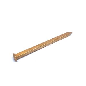 Wholesale 50MM X 2.6 Square Copper Roofing Nails , Polishing Wooden Boat Nails from china suppliers