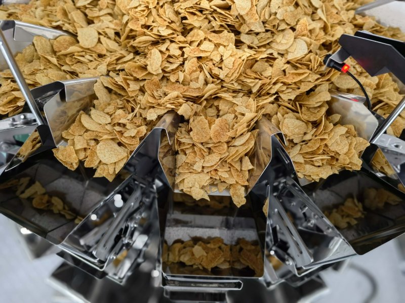 2.5L 2500g Multihead Combination Weigher Equipment 14 Head Food Grade AISI 304