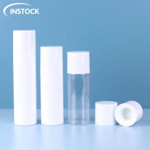 Wholesale Screen Printing Plastic Cosmetic Bottle 100ml Toner Bottle For Makeup Remover / Nail Polish from china suppliers