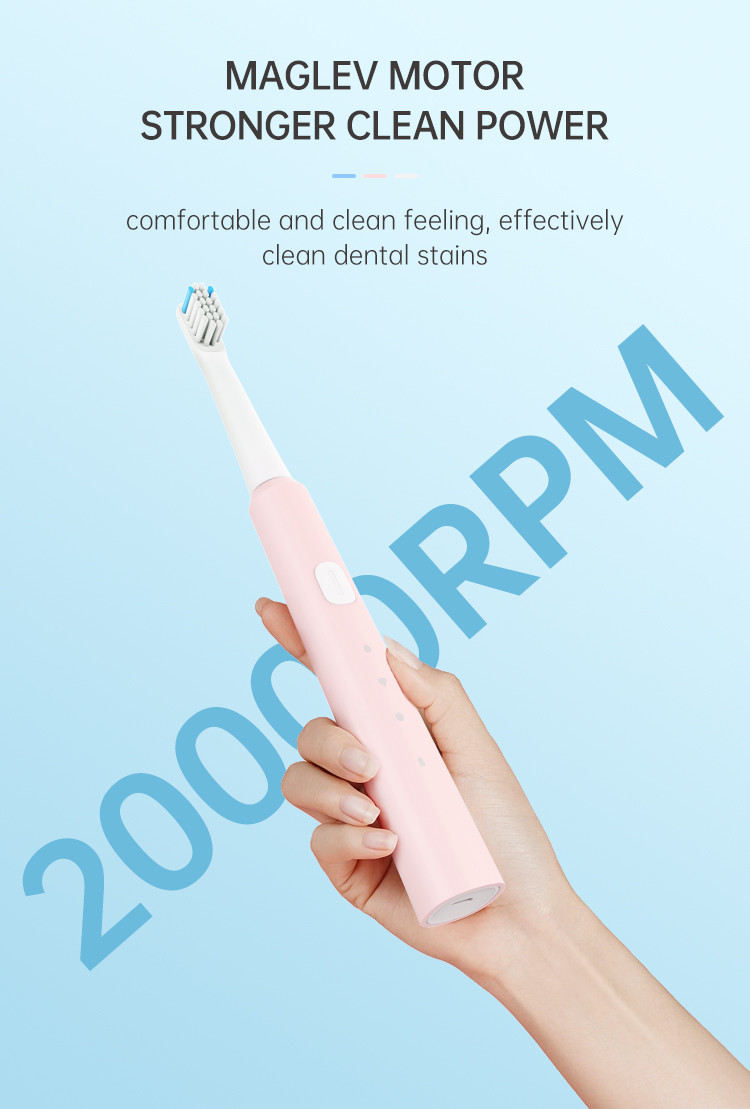 wholesale IPX7 waterproof 70 days long battery life travel Electric Toothbrush