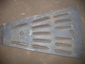 Wholesale Industry Grid Cement Mill Liners Wear Resistance With ZGCr5Mo from china suppliers