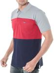 Contrast Color Mens Polo Style Shirts 100% Cotton Fashion Soft Feel OEM Service
