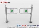 304 Stainless Steel Swing Barrier Gate Intelligent Manual Entry Turnstiles For