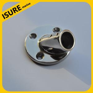 Wholesale Stainless Boat Rail round base 30 degree from china suppliers