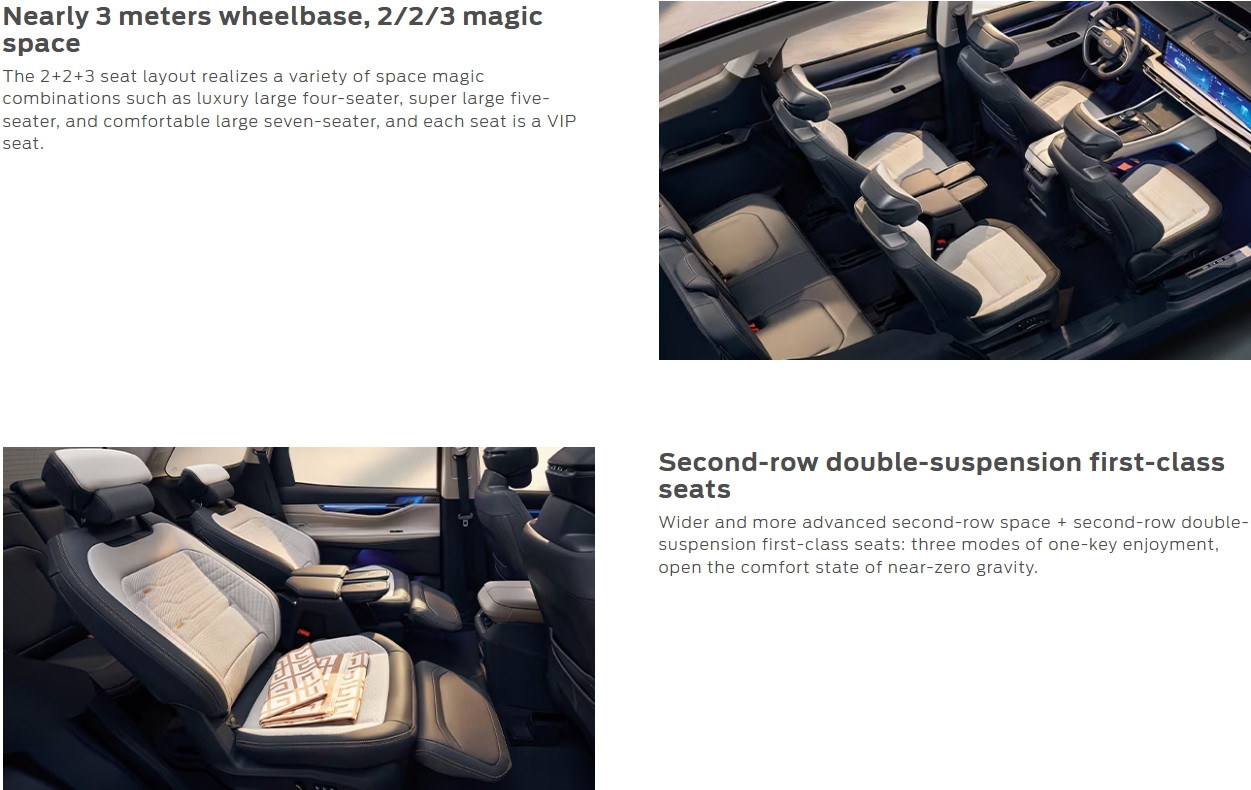 Ford Edge L Electric Car Advanced Technology and Energy Oil-Electric Hybrid with Ternary Lithium Battery