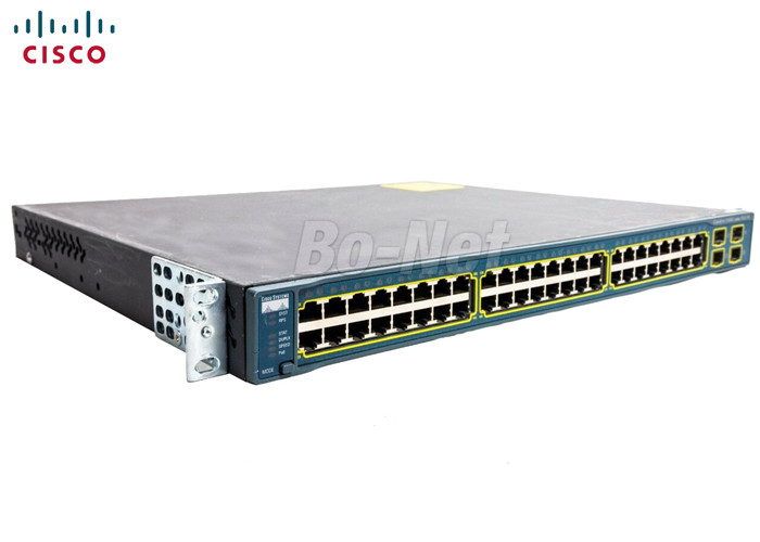3560G 48 Port Gigabit PoE Switch 10/100/1000T 4x SFP AC 120/230 V WS-C3560G-48PS-S
