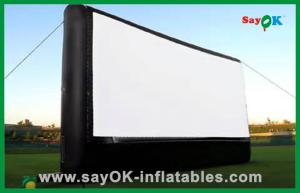 Wholesale Airblown Inflatable Movie Screen Giant PVC Platic Inflatable Billboard Mobile Blow Up Movie Screen For Wedding from china suppliers