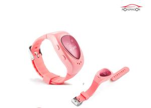 Wholesale Portable GPS Locator Watch , SOS Alarm Voice Child Safety GPS Watch USB Recharger from china suppliers