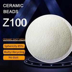 Wholesale 700HV AMS 2431/7A 150ΜM Z100 Ceramic Shot Media from china suppliers