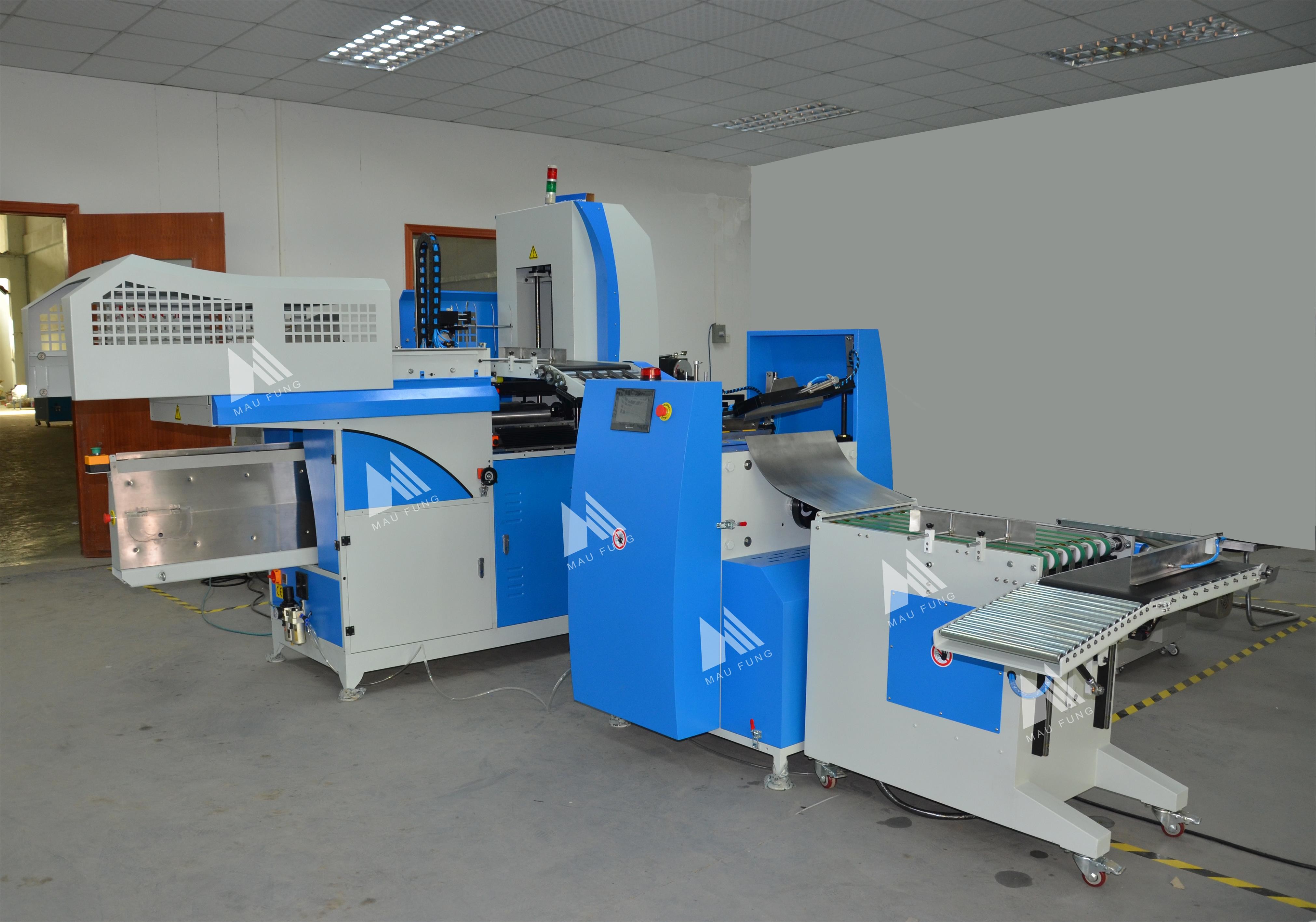 Fully Auto Diaries Book Casing In Machine With One Pressing & Creasing Station Maufung MF-FAC390