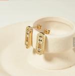 Women Cartilage Cuffs Hoop Climber Earrings With Cubic Zirconia CZ