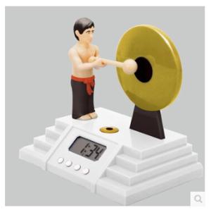 Wholesale New promotion gift Knock The Gong Alarm Clock creative product gift from china suppliers