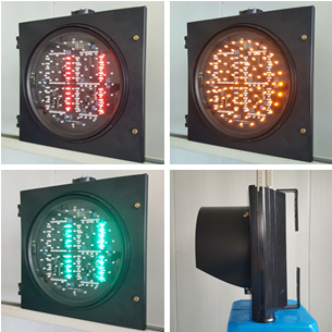 Flip Door 3-In-1 RG Appearance 300MM Countdown Timer Y Ball Road Traffic Light