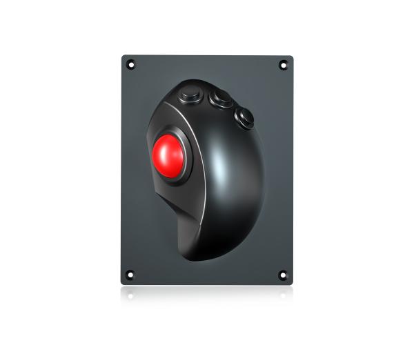 IPX6 Military Grade Ergonomic Trackball Mouse With 3 Buttons 34mm Optical
