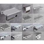 304 Stainless Steel Bathroom Roll Holder Wall Mount