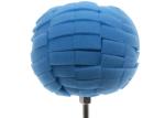 80mm Blue Car Polishing Sponges Ball For Car Wax And Car Wash