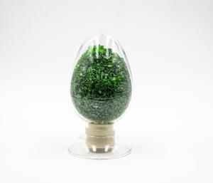 Wholesale Green Recycled PET Bottle Chip Ash Content 0.02% IV0.77 Injection Grade from china suppliers