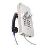 Courtesy Emergency Security Prison Telephone Stainless Steel Full Keypad For