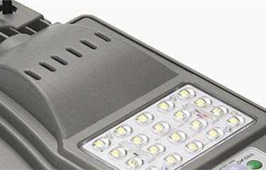 ABS Solar Power Aio Solar Street Light Ip65 Waterproof LED Chips