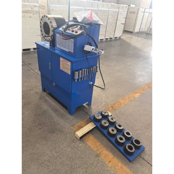 Die set included with machine