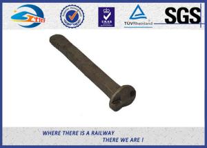 Wholesale Offset Head Metal Fence Railroad Track Spikes / Rail Screw Spikes from china suppliers