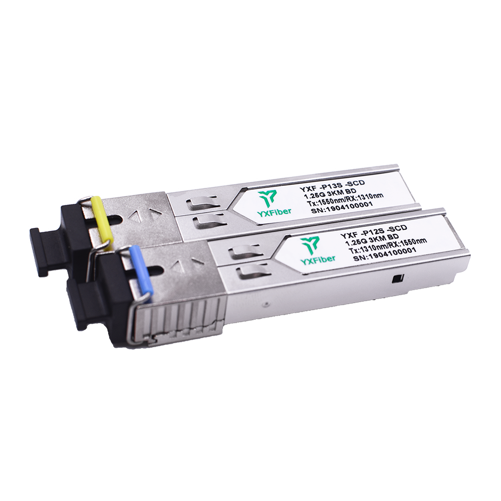 SFP Small Form Factor Pluggable 3km 1.25G Fiber Optic Transceiver Module