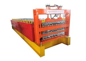 Wholesale Roof Tile 1200mm 70mm Shaft Aluminium Roll Forming Machine from china suppliers