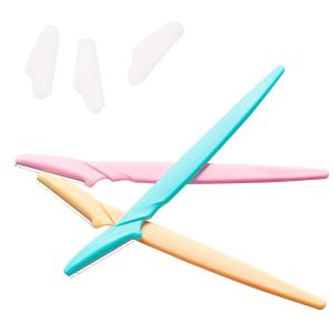 Wholesale OEM Brow Trimmer Safe Shaping Knife Facial Hair Remover Eyebrow Razor from china suppliers