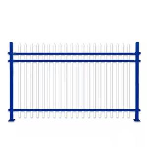 Wholesale Courtyard PVC Coated Galvanised Steel Palisade Fencing ODM OEM from china suppliers