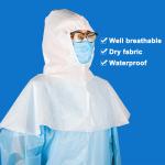 Surgical Medical Protective Hood For Hospital , Disposable Surgeon Hood Head