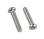 ANSI Nickel Plated Machine Screws Din 7985 M4 White Zinc Plating