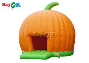 Wholesale 4x3.8mH Orange Inflatable Bounce Pumpkin Jumping Castle from china suppliers
