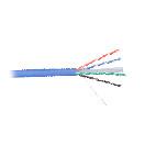 24AWG LAN Bulk Copper Network Cables Cat6A S/FTP Stranded