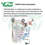 Milk Metering Equipment Milk Pipe Flexible Rubber Elbow For Milking Parlour