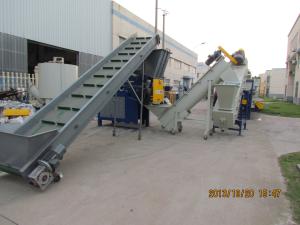 Wholesale 380V Bottle Washing Line , 300kg/H Film Washing Machine from china suppliers