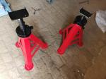 30t 270mm Heavy Duty Car Jack Stands Adjustable Height For Lift Safety