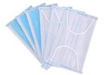 Adult Light Blue 3 Ply Face Mask / Nonwoven Disposable Dental Mask
