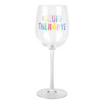 Decorative Glass Gift Clear Crystal Wine Glass Decal Printing Fashion Transparen