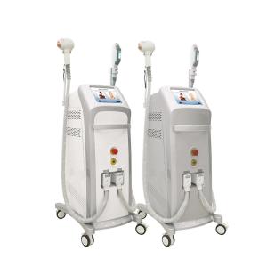 Wholesale 808nm Elight Laser Hair Removal Beauty Machine 12 X 20mm 2 Handles from china suppliers