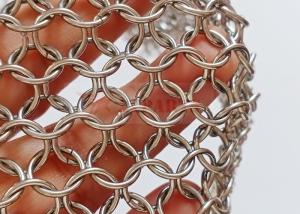 Wholesale 12 Mm Hanging Stainless Steel Chainmail Curtain For Exterior Wall Cladding from china suppliers